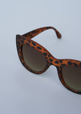 Tortoiseshell cat eye sunglasses