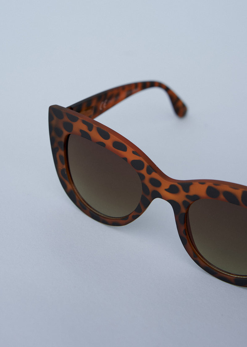 Tortoiseshell cat eye sunglasses
