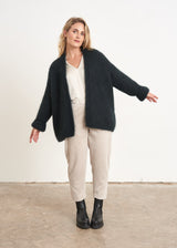 Dark blue chunky cardigan