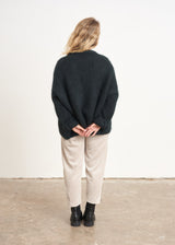 Dark blue chunky cardigan
