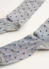 Glittery polka dot socks