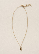 DOVE PENDANT NECKLACE - GOLD