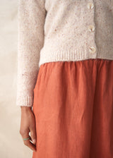 Soft textured oatmeal cardigan