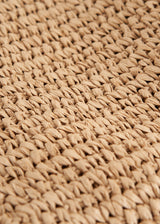 Natural woven bag