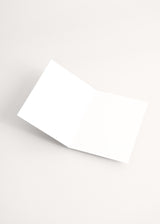 Greeting card with Santa illustration