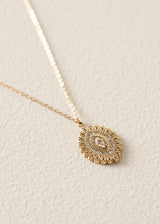 FRANCES PENDANT NECKLACE - GOLD