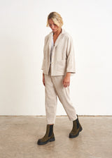 Oatmeal corduroy jacket