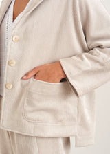Oatmeal corduroy jacket