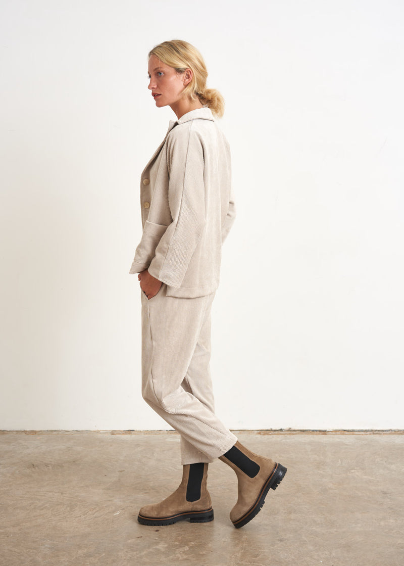 Oatmeal corduroy jacket