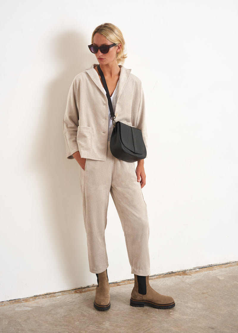 Oatmeal corduroy jacket