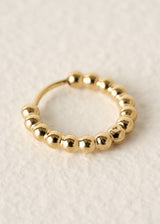 GILL HOOP EARRINGS - GOLD