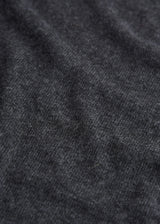 GWEN CASHMERE MIX SCARF - DARK GREY