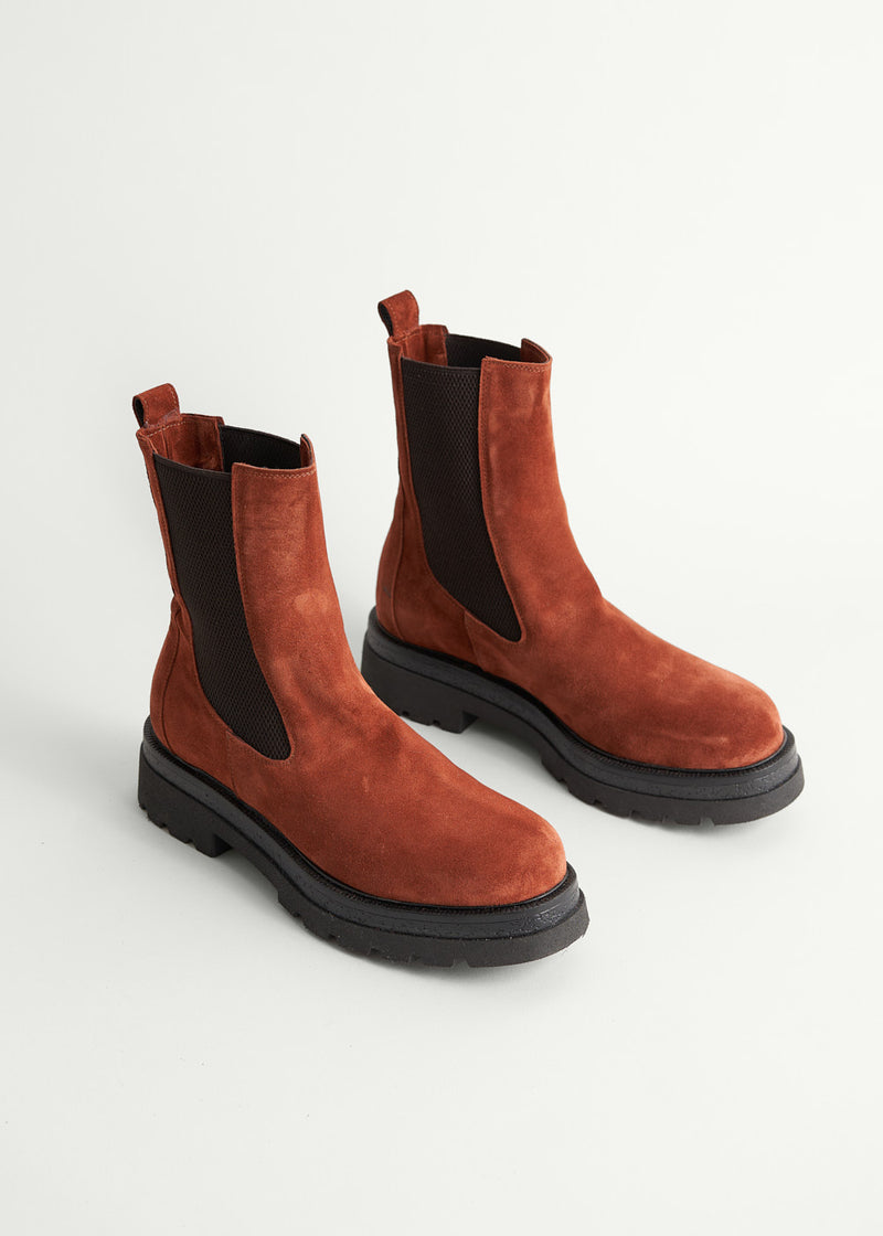 Rust clearance colour boots