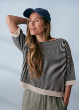 Dark blue washed cap