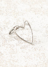 HEART RING - SILVER