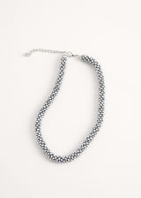 HOPE CRYSTAL NECKLACE - SILVER