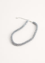 HOPE CRYSTAL NECKLACE - SILVER
