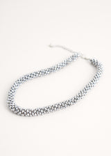 HOPE CRYSTAL NECKLACE - SILVER
