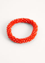 Red crystal bracelet