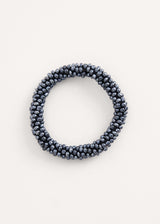 Matt dark blue crystal bracelet