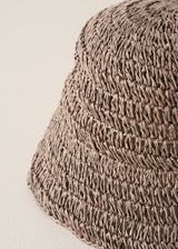 Natural straw hat