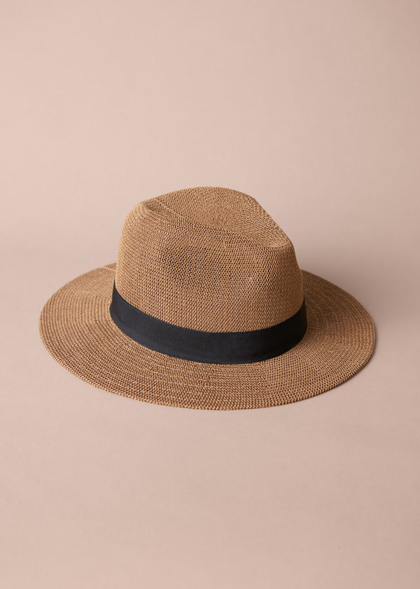 JADA WOVEN FEDORA HAT