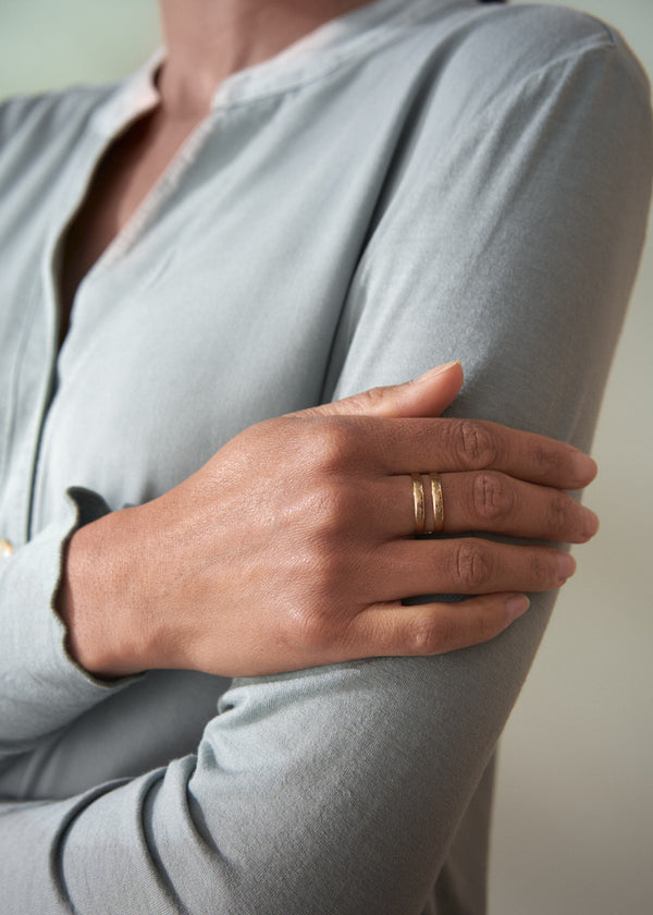 ARDEN DOUBLE RING - GOLD