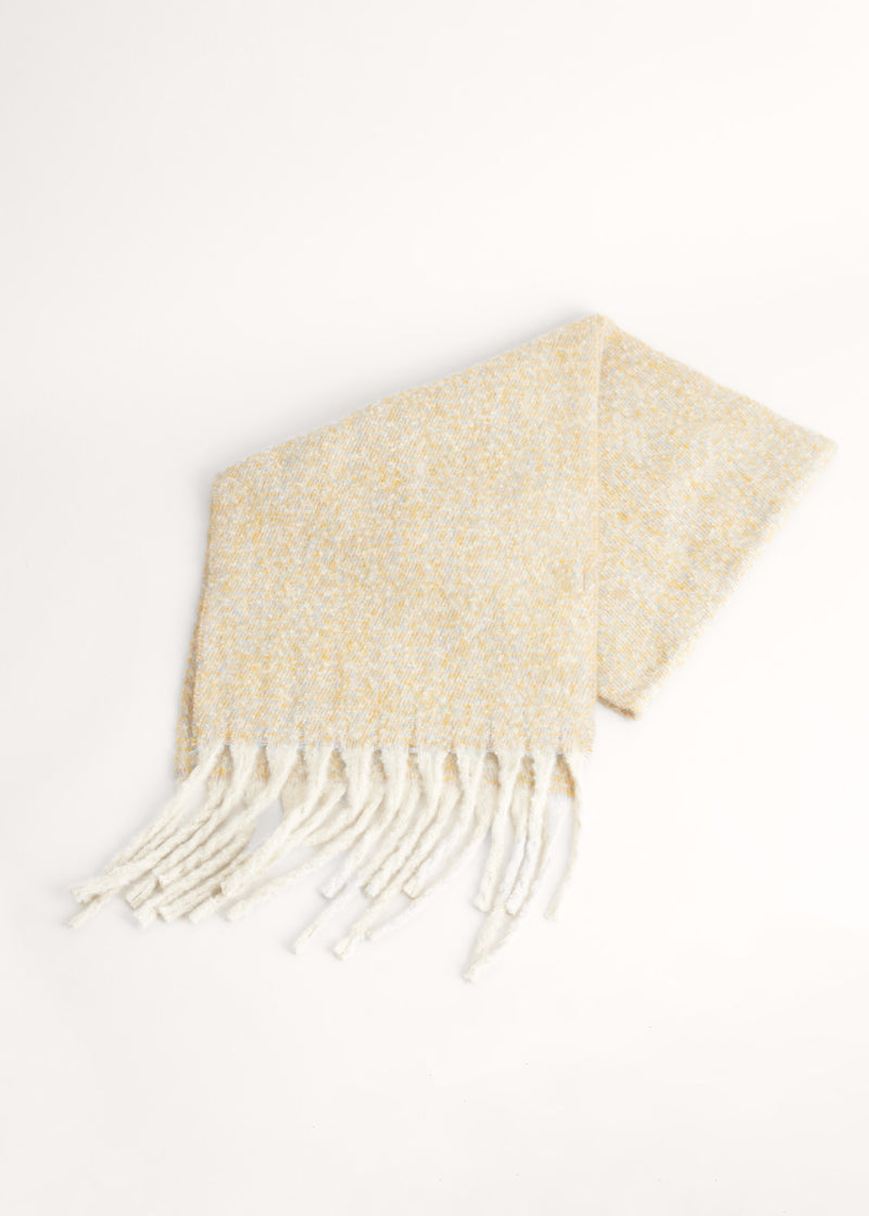 Oatmeal blanket scarf