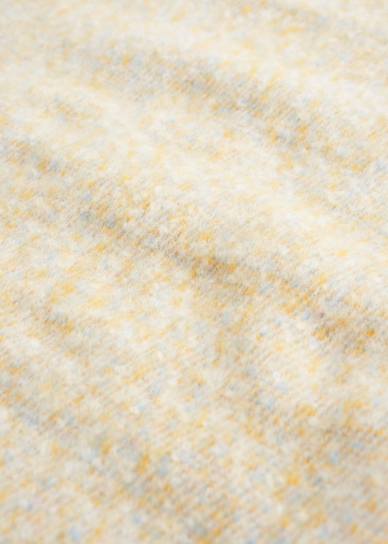 Oatmeal blanket scarf