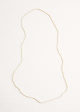 Pale pink crystal necklace