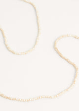 Pale pink crystal necklace