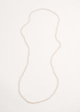 Pale pink crystal necklace