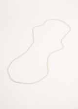 Pale pink crystal necklace