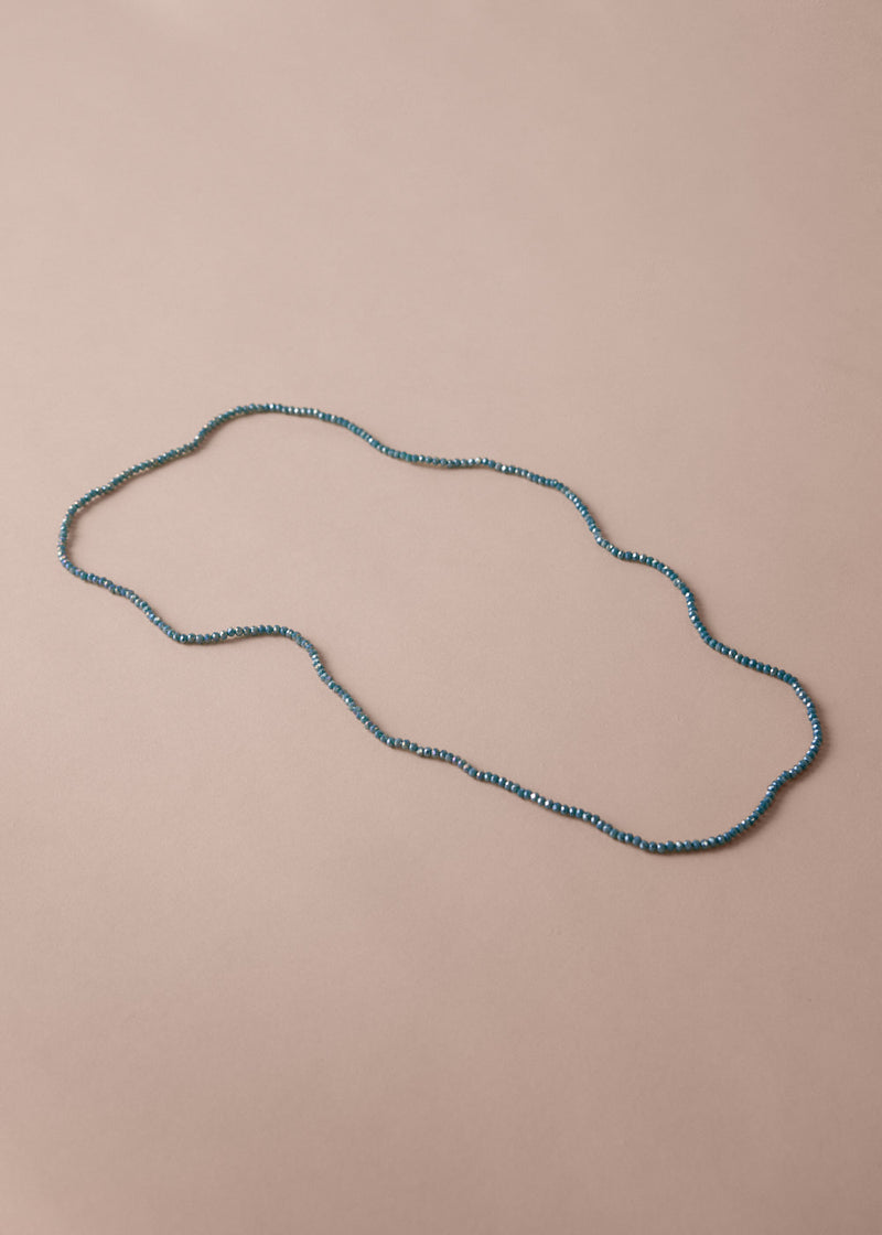 JULI CRYSTAL NECKLACE - BLUE TURQUOISE