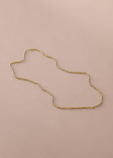 JULI CRYSTAL NECKLACE - OLIVE