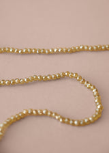 JULI CRYSTAL NECKLACE - OLIVE