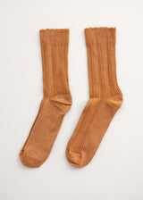 Sparkly ribbed socks