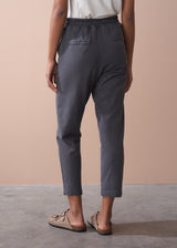KAT JERSEY TROUSER - CHARCOAL