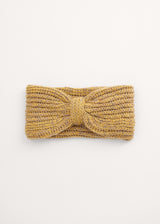 mustard knitted headwarmer