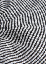 Stripe wool mix beret