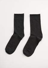 Glitter metallic socks