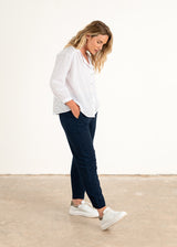 White lightweight cotton top
