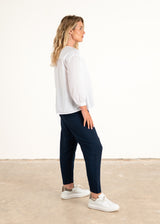 White lightweight cotton top