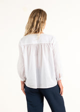 White lightweight cotton top