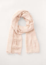 Light blush bamboo scarf