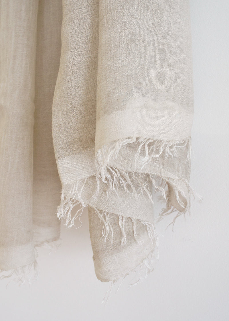 MALINA BAMBOO SCARF - OATMEAL