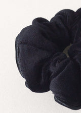 Black velvet scrunchie