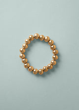 Golden ball bead bracelet