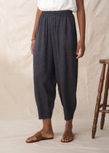 MOLLY LEOPARD PRINT SATIN TROUSERS