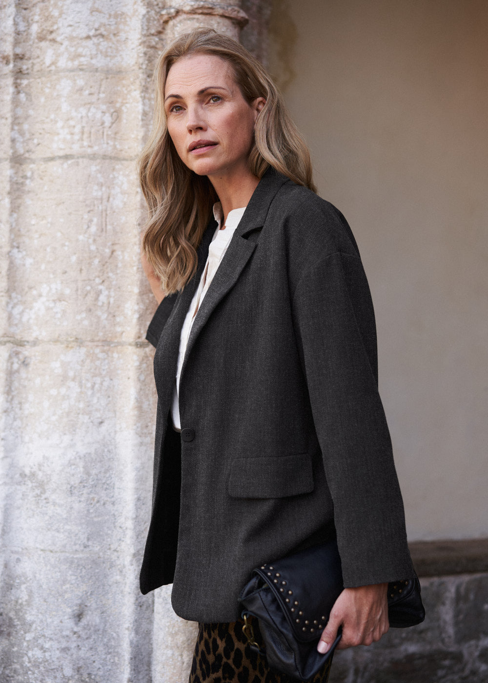 ROME JACKET - CHARCOAL